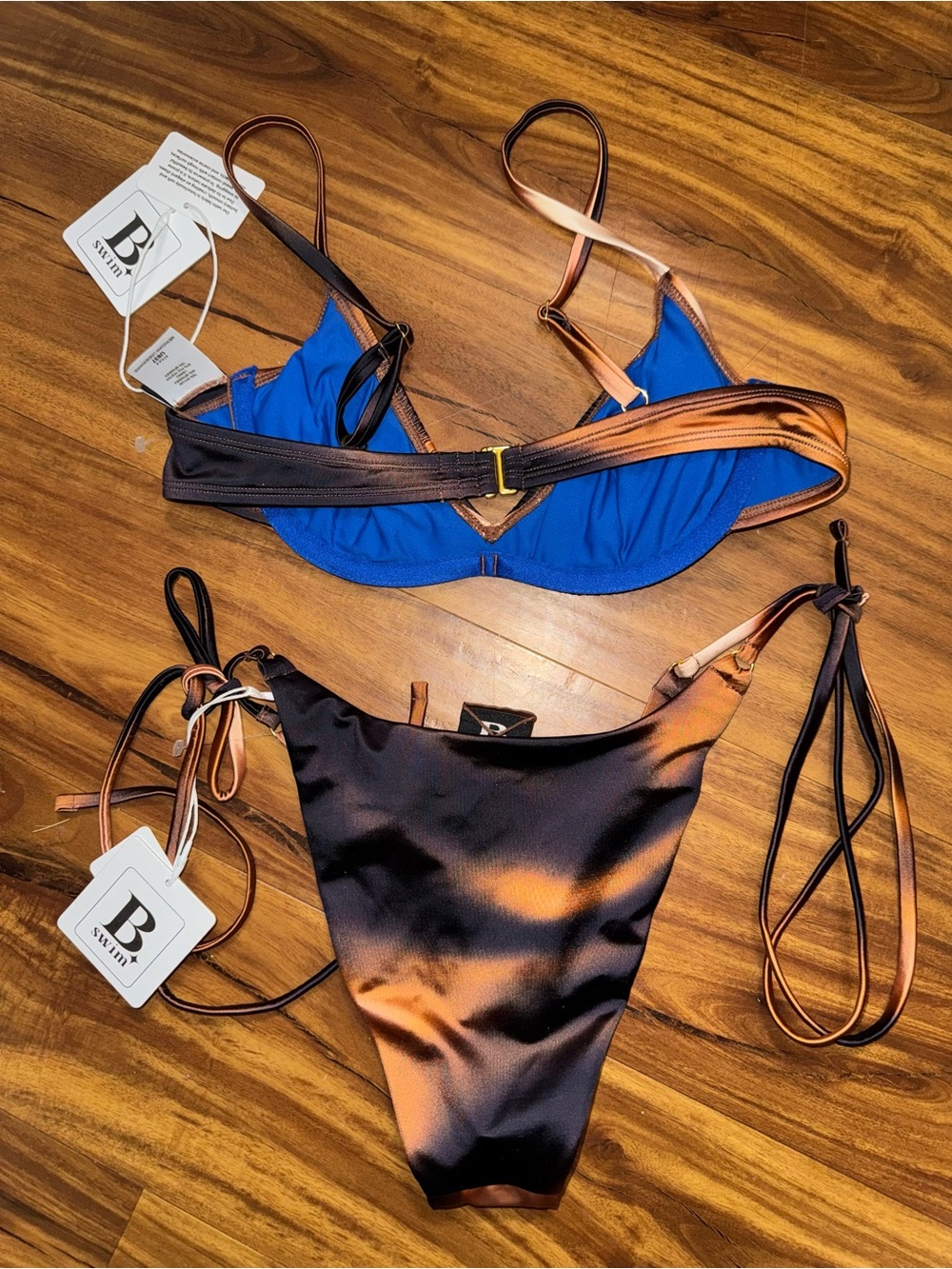 B. Swim Adriatic Tie-Side Bikini Swim Bottoms in Majara - Picture 10 of 10